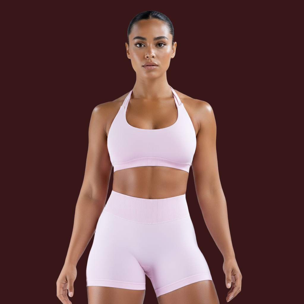 Bare Halter Sports Bra