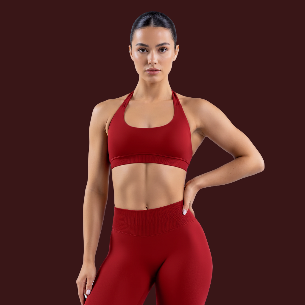 Bare Halter Sports Bra