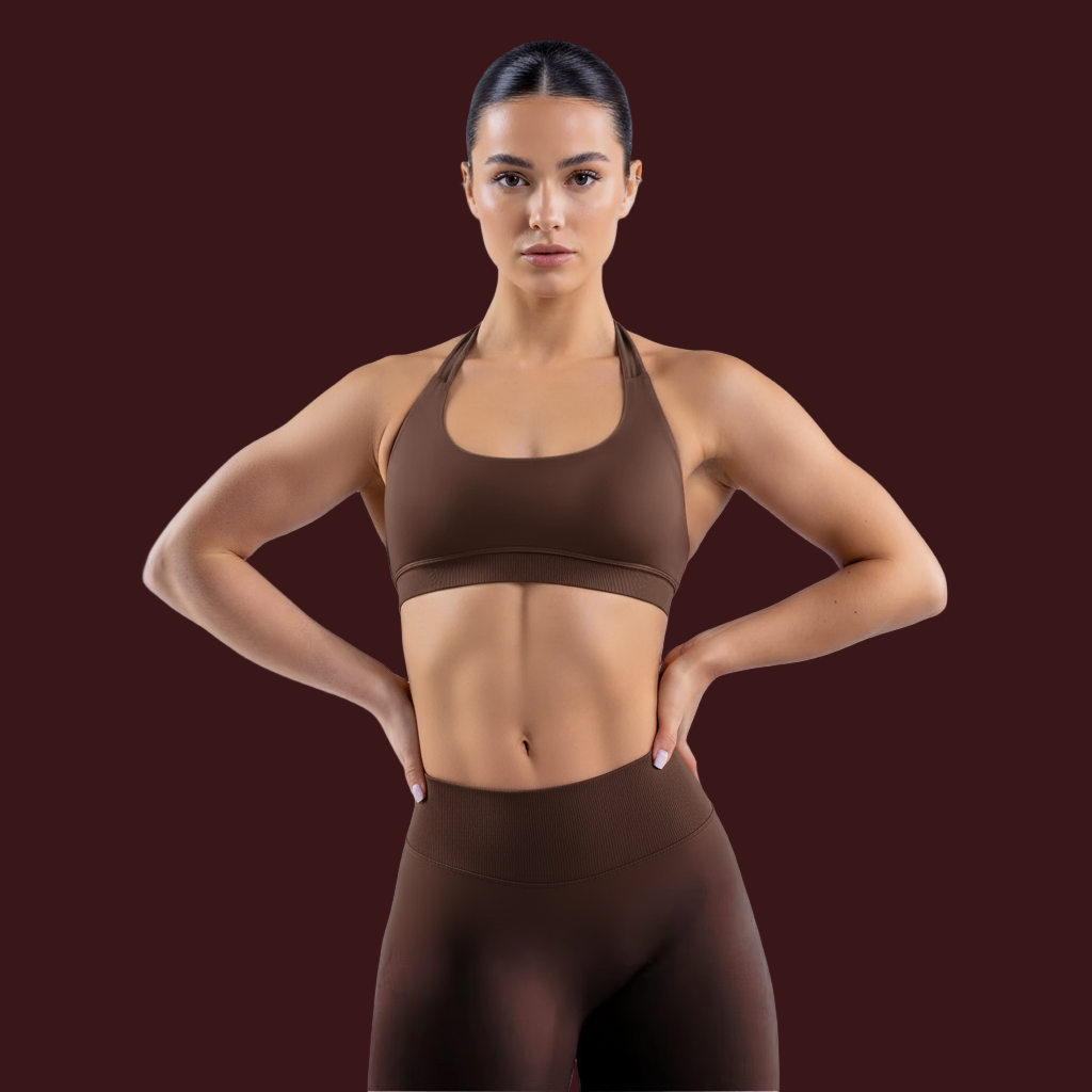 Bare Halter Sports Bra