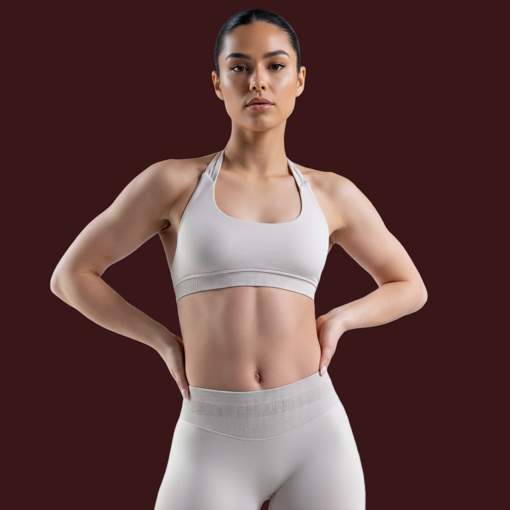 Bare Halter Sports Bra